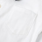 בגד גוף מכופתר עם פפיון- אביה