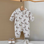 אוברול עם כובע- כרמל