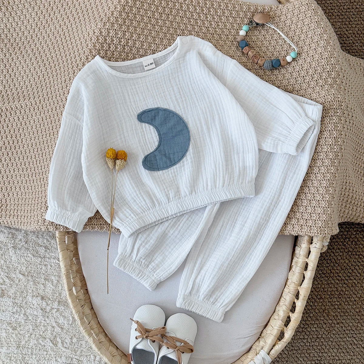 סט כותנה 2 חלקים- לירון